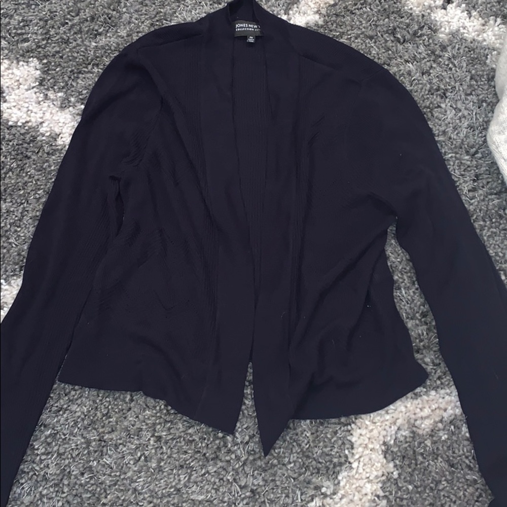 Jones New York Black Cardigan